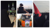 اردوی پیاده روی حرم تا حرم ویژه دانشجویان دانشگاه تفرش برگزارشد
